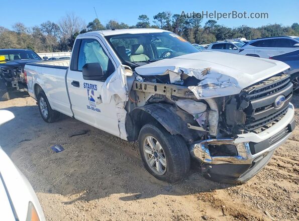 1FTMF1CBXKKE44173 2019 FORD F150 Белый Передняя правая четверть