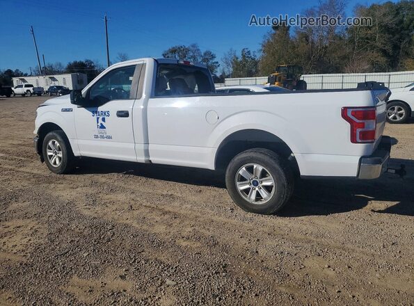 1FTMF1CBXKKE44173 2019 FORD F150 Белый Задняя левая четверть