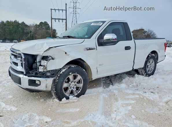 1FTMF1CF2GFD11975 2016 FORD F150 Белый Передняя левая четверть