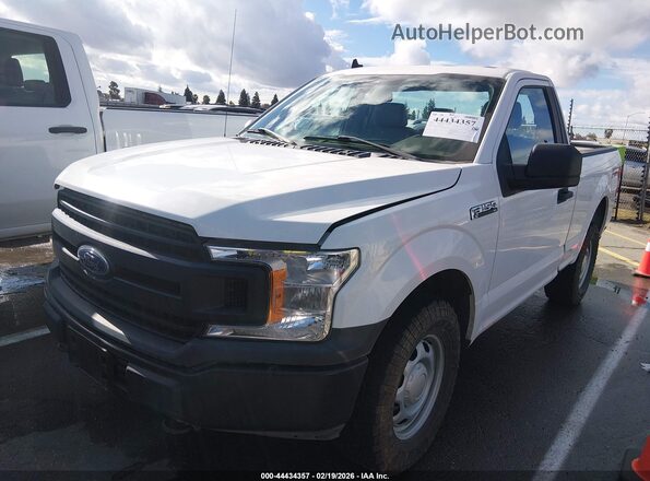 1FTMF1E59LFB71079 2020 FORD F150 Белый Передняя левая четверть
