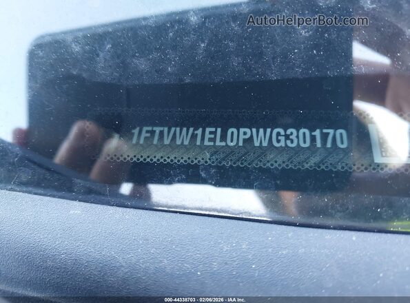 1FTVW1EL0PWG30170 2023 FORD F-150 LIGHTNING Черный Вид подкапотного пространства
