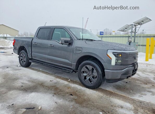 1FTVW1EL2PWG18330 2023 FORD F150 Серый Передняя правая четверть