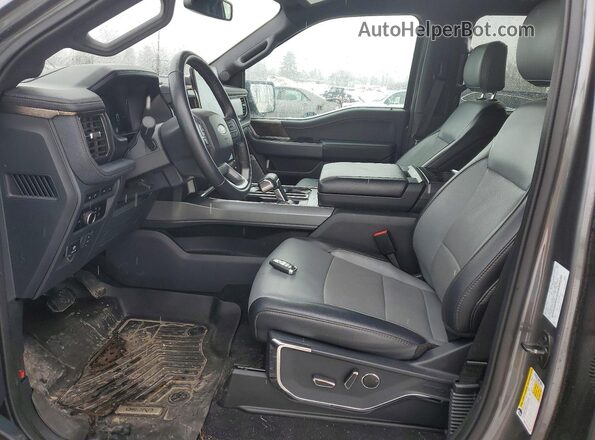 1FTVW1EL2PWG18330 2023 FORD F150 Серый Вид салона спереди