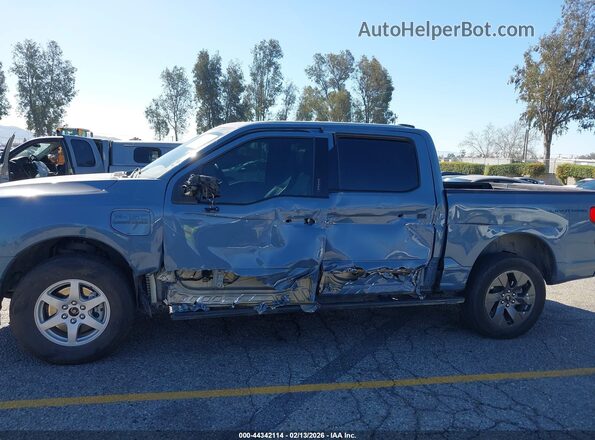 1FTVW1EV1PWG28607 2023 FORD F-150 LIGHTNING Синий Вид спереди