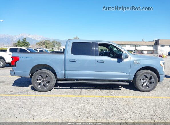 1FTVW1EV1PWG28607 2023 FORD F-150 LIGHTNING Синий Вид задней части салона