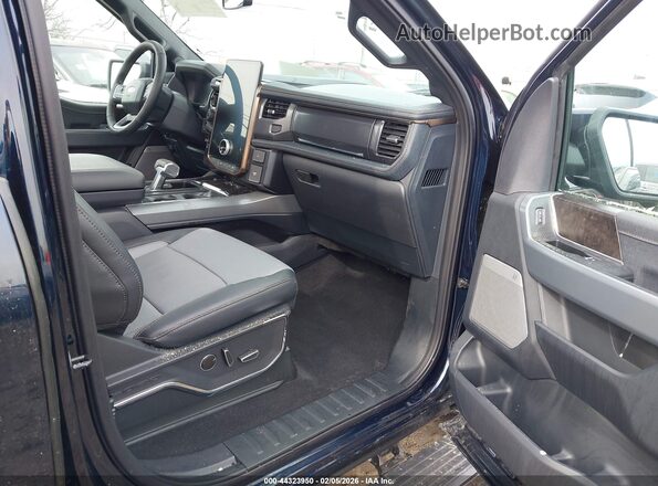 1FTVW1EVXPWG42019 2023 FORD F-150 LIGHTNING Синий Вид салона спереди