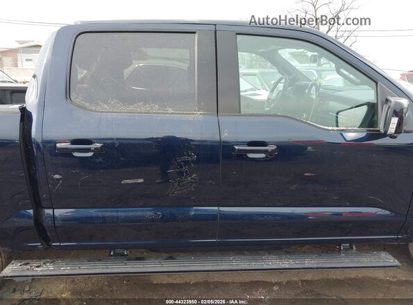 1FTVW1EVXPWG42019 2023 FORD F-150 LIGHTNING Синий Вид задней части салона