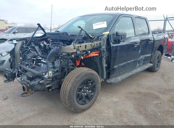 1FTVW3LK2SWG25826 2025 FORD F-150 LIGHTNING Синий Передняя левая четверть