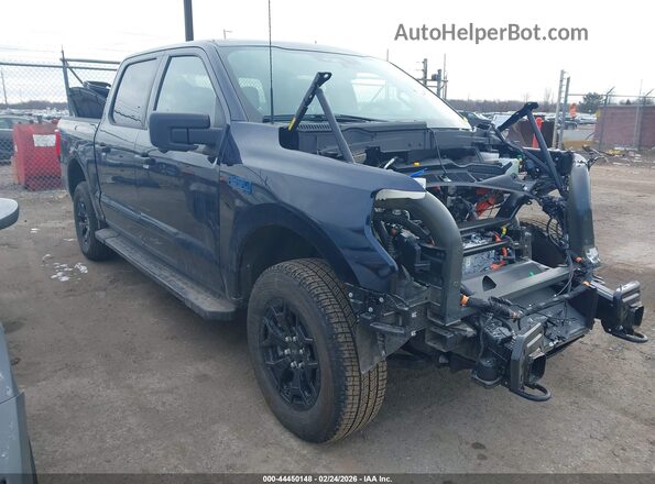 1FTVW3LK2SWG25826 2025 FORD F-150 LIGHTNING Синий Передняя правая четверть
