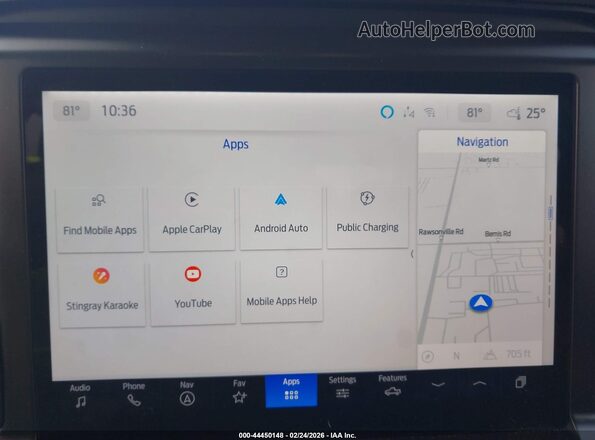 1FTVW3LK2SWG25826 2025 FORD F-150 LIGHTNING Синий 
