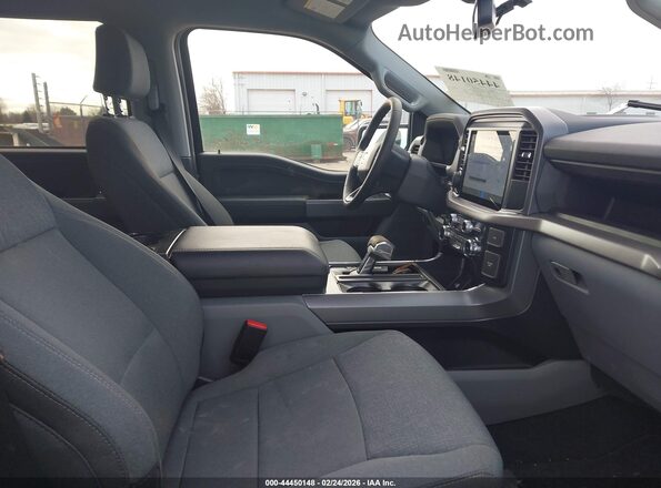 1FTVW3LK2SWG25826 2025 FORD F-150 LIGHTNING Синий Вид салона спереди