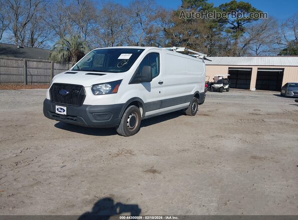 1FTYE1Y87PKA72302 2023 FORD TRANSIT-150 Белый Передняя левая четверть