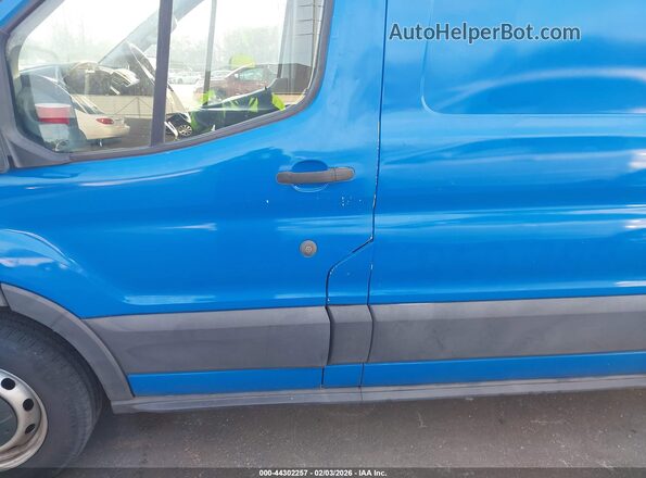 1FTYE2CM7HKB01471 2017 FORD TRANSIT-150 Blue Front view