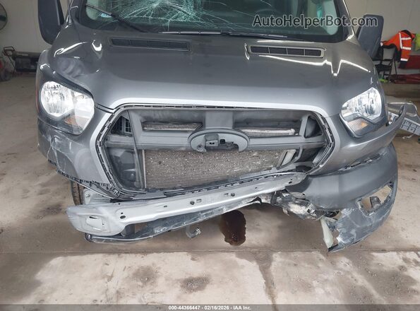 1FTYE2Y87MKA71703 2021 FORD TRANSIT-150 Серый Вид спереди