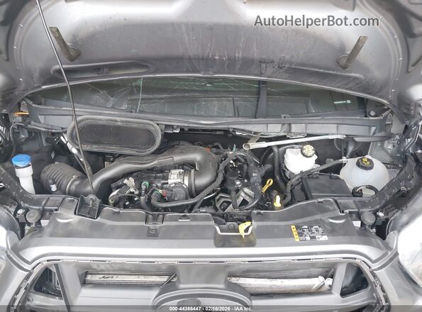1FTYE2Y87MKA71703 2021 FORD TRANSIT-150 Серый Вид сзади