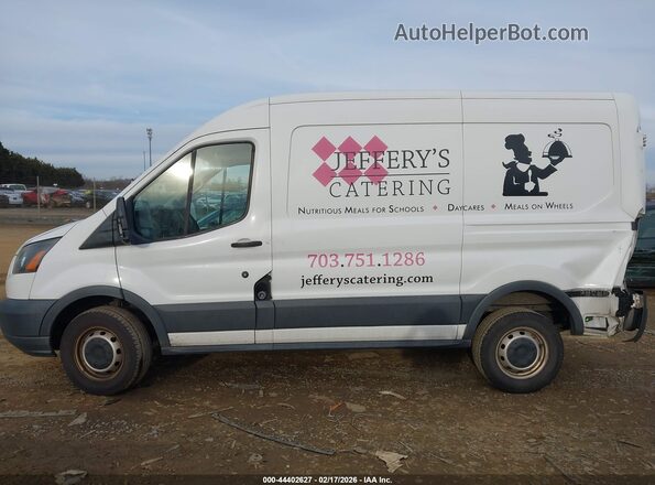 1FTYR1CM5GKA31353 2016 FORD TRANSIT-250 White Widok wnętrza 360 stopni