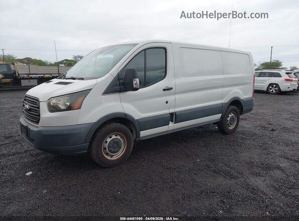 1FTYR1YM1HKB49569 2017 FORD TRANSIT-250 White Առջևի ձախ երեք քառորդ տեսարան