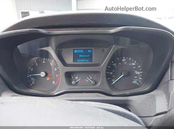 1FTYR1YM1HKB49569 2017 FORD TRANSIT-250 White Հետևի նստատեղերի տեսք