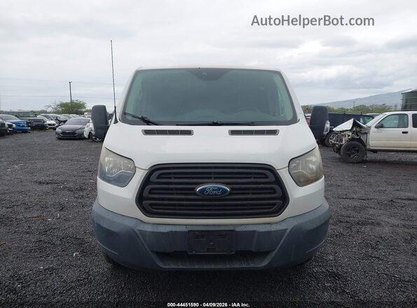 1FTYR1YM1HKB49569 2017 FORD TRANSIT-250 White Սարքավորումների վահանակի տեսք