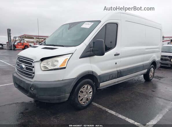 1FTYR2CM1HKB17248 2017 FORD TRANSIT-250 White Առջևի ձախ երեք քառորդ տեսարան