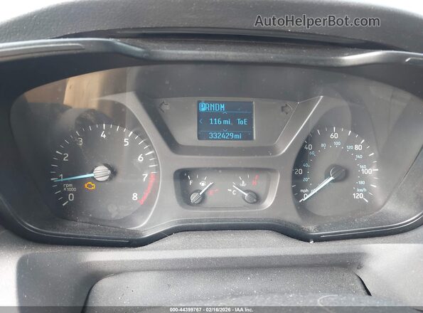 1FTYR2CM5GKA73026 2016 FORD TRANSIT-250 White უკანა სავარძლების ხედი
