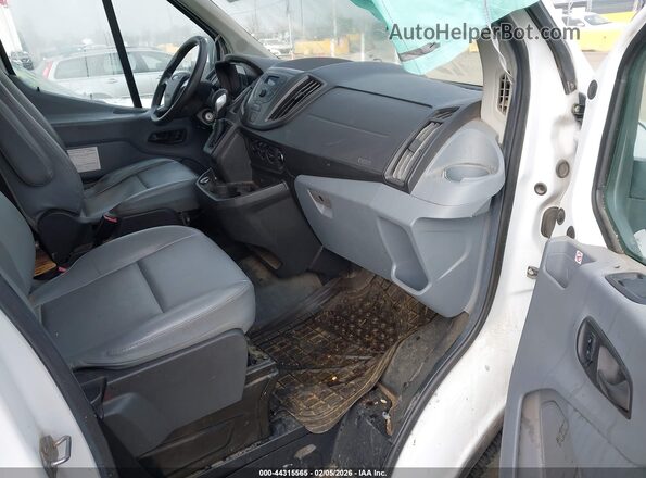 1FTYR2CM5KKA61418 2019 FORD TRANSIT-250 Белый Вид салона спереди