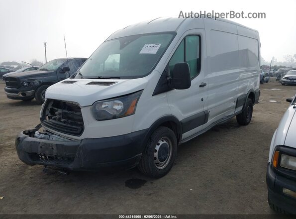 1FTYR2CM5KKA61418 2019 FORD TRANSIT-250 Белый Передняя левая четверть