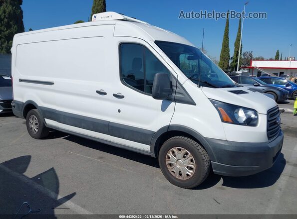 1FTYR2CM7KKB08223 2019 FORD TRANSIT-250 Белый Передняя правая четверть