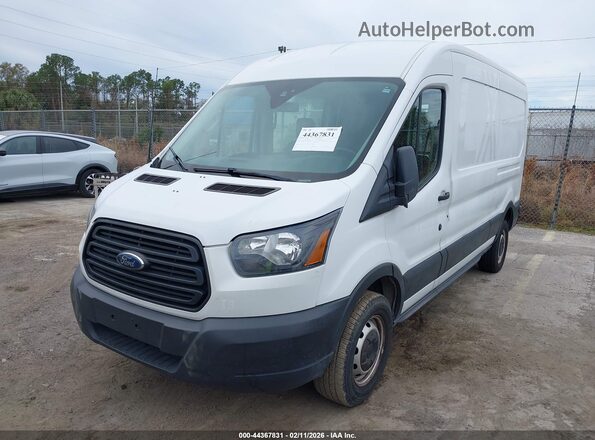 1FTYR2CMXKKB66505 2019 FORD TRANSIT-250 Белый Передняя левая четверть