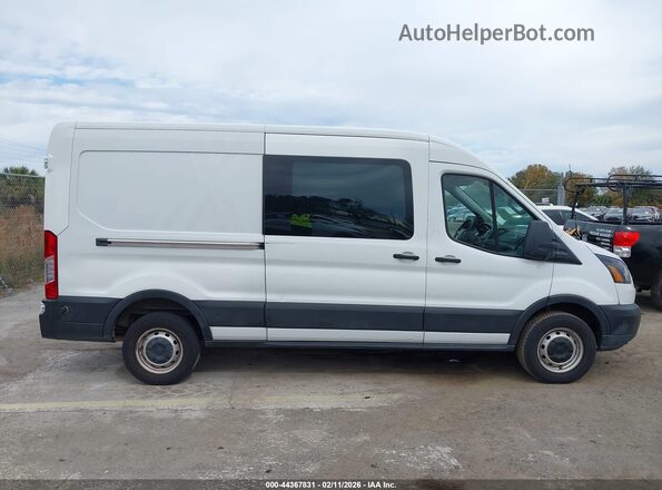 1FTYR2CMXKKB66505 2019 FORD TRANSIT-250 Белый Вид задней части салона
