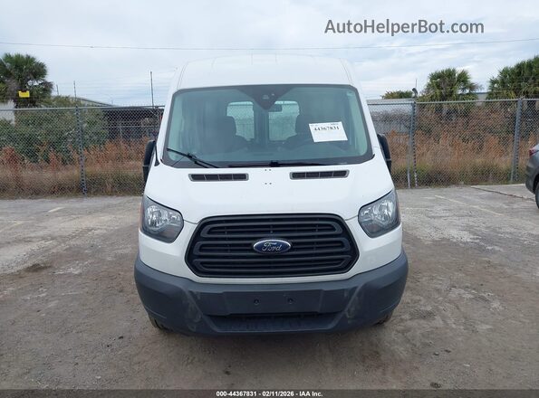1FTYR2CMXKKB66505 2019 FORD TRANSIT-250 Белый Вид щитка приборов