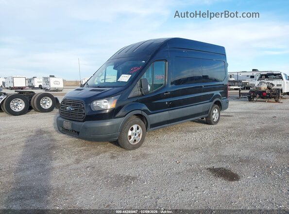 1FTYR2XMXJKA11672 2018 FORD TRANSIT-250 Черный Передняя левая четверть