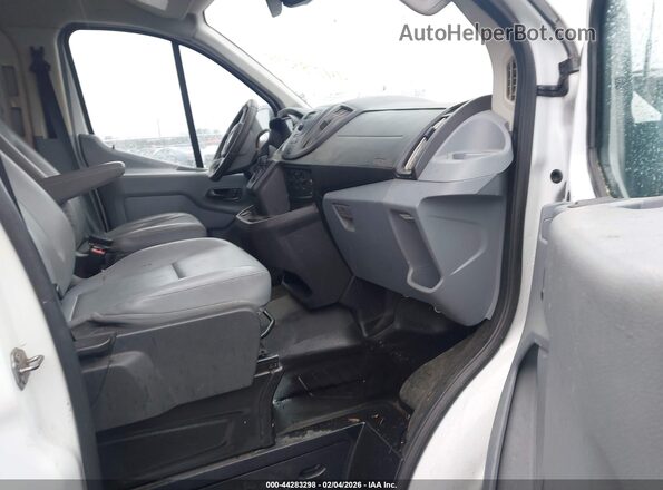 1FTYR2ZM7JKB02444 2018 FORD TRANSIT-250 White Widok wnętrza z przodu