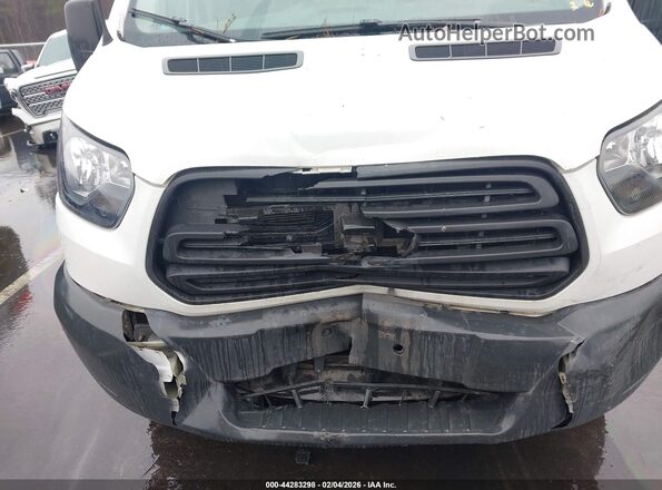 1FTYR2ZM7JKB02444 2018 FORD TRANSIT-250 White Widok z przodu