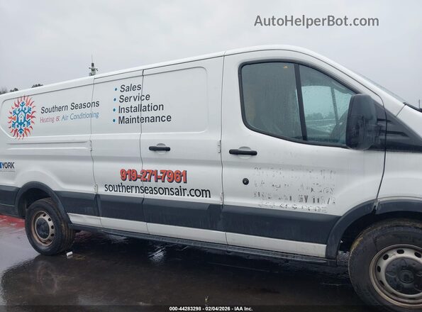 1FTYR2ZM7JKB02444 2018 FORD TRANSIT-250 White Widok wnętrza z tyłu