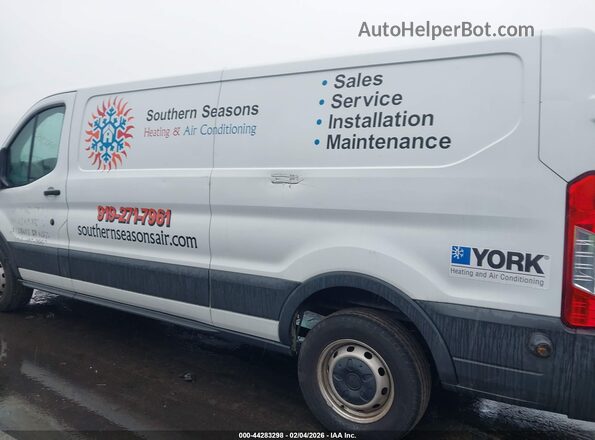 1FTYR2ZM7JKB02444 2018 FORD TRANSIT-250 White Widok wnętrza 360 stopni