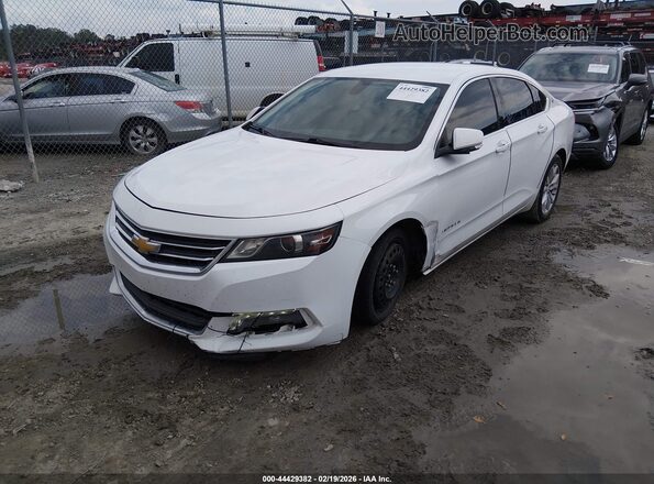 1G11Z5S31LU105859 2020 CHEVROLET IMPALA Белый Передняя левая четверть