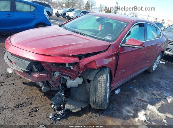 1G11Z5SA4KU136388 2019 CHEVROLET IMPALA Красный Передняя левая четверть