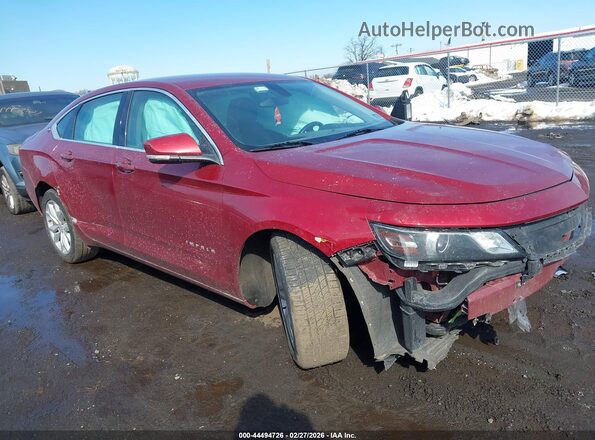 1G11Z5SA4KU136388 2019 CHEVROLET IMPALA Красный Передняя правая четверть
