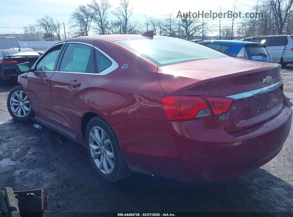 1G11Z5SA4KU136388 2019 CHEVROLET IMPALA Красный Задняя левая четверть
