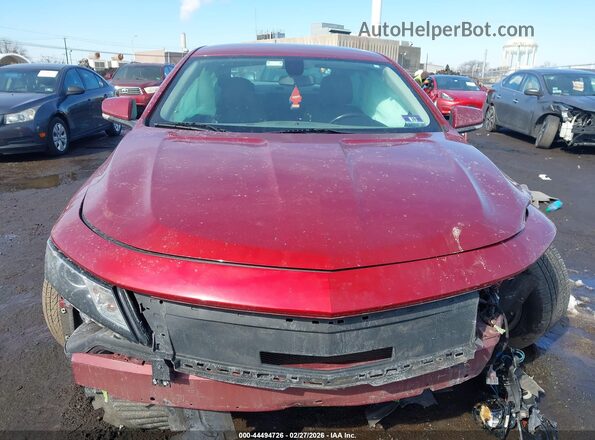 1G11Z5SA4KU136388 2019 CHEVROLET IMPALA Красный Вид щитка приборов