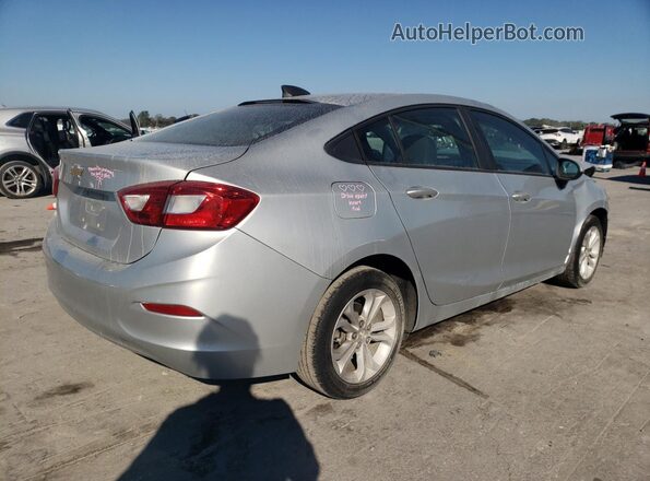 1G1BC5SM4K7108105 2019 CHEVROLET CRUZE Серебряный Задняя правая четверть