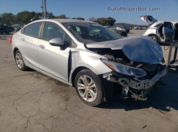 1G1BC5SM4K7108105 2019 CHEVROLET CRUZE Серебряный Передняя правая четверть