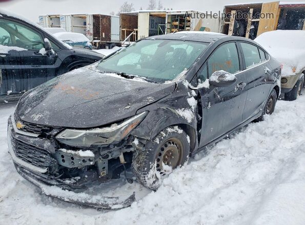 1G1BE5SM1H7195545 2017 CHEVROLET CRUZE Угольный Передняя левая четверть