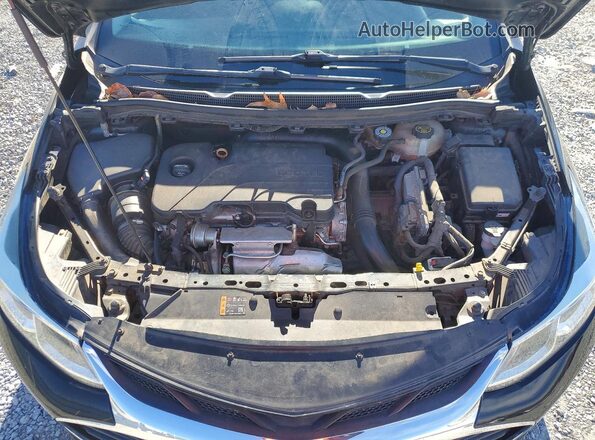 1G1BJ5SM9K7102869 2019 CHEVROLET CRUZE Черный Вид задней части салона