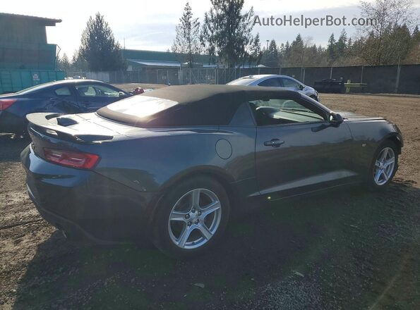 1G1FA3DX1G0173061 2016 CHEVROLET CAMARO Серый Задняя правая четверть