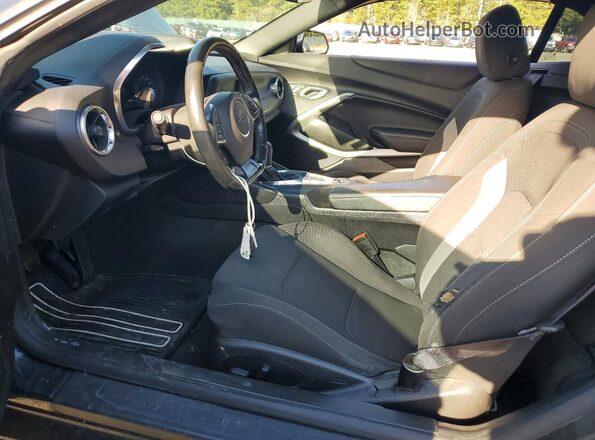1G1FA3DX1G0173061 2016 CHEVROLET CAMARO Серый Вид салона спереди