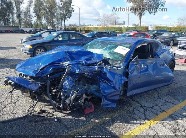 1G1FB1RS3K0122135 2019 CHEVROLET CAMARO Синий Передняя левая четверть