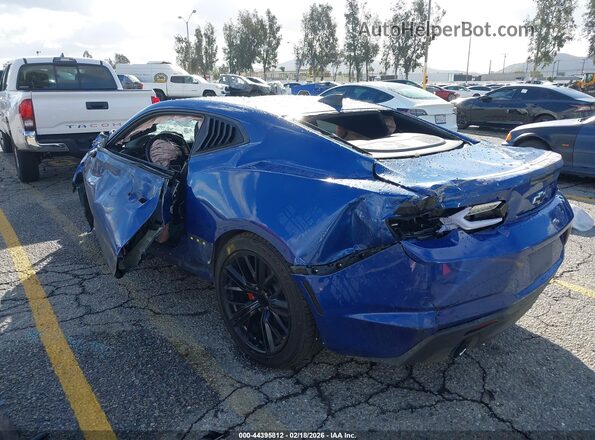 1G1FB1RS3K0122135 2019 CHEVROLET CAMARO Синий Задняя левая четверть