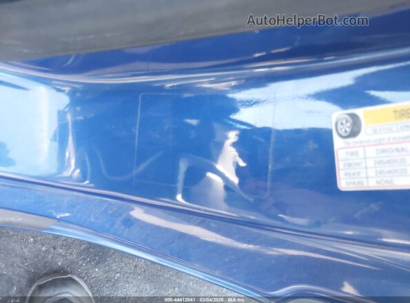 1G1FB1RS3K0151781 2019 CHEVROLET CAMARO Синий Вид подкапотного пространства